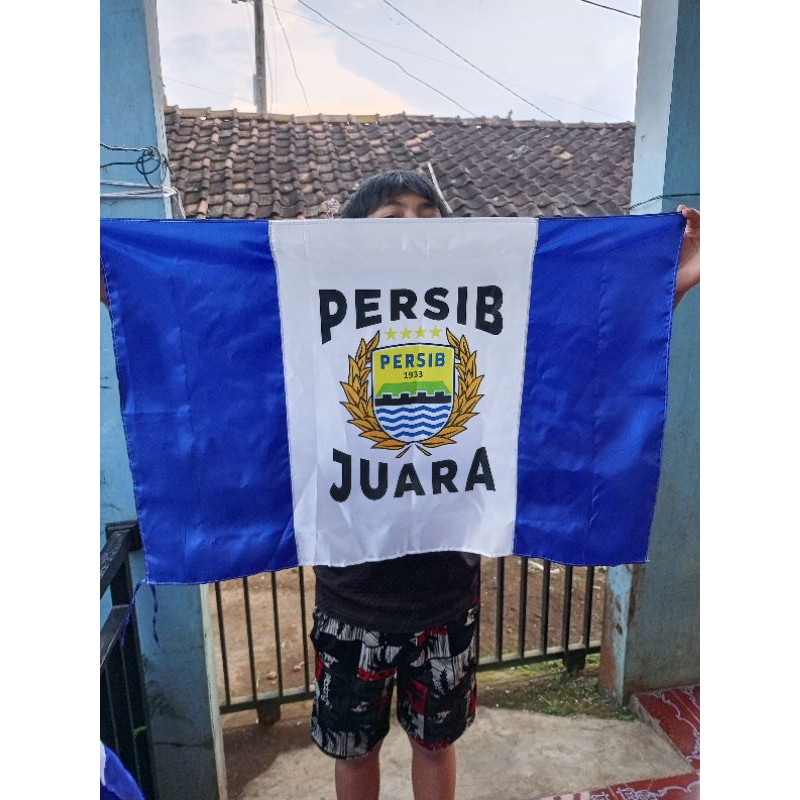 bendera Persib/bendera biru putih Persib/Persib juara