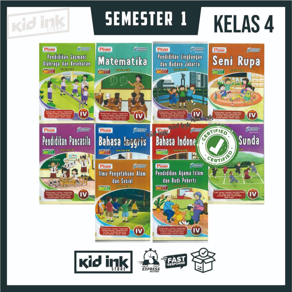 LKS PINDAI KUMER KELAS 4 SD (ARYADUTA) SEMESTER 1