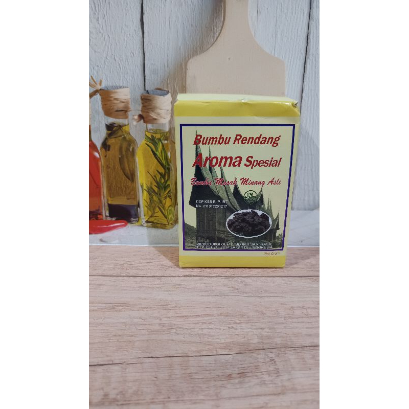 Bumbu Aroma Minang Asli Rendang & Gulai, Bumbu Kering Aroma