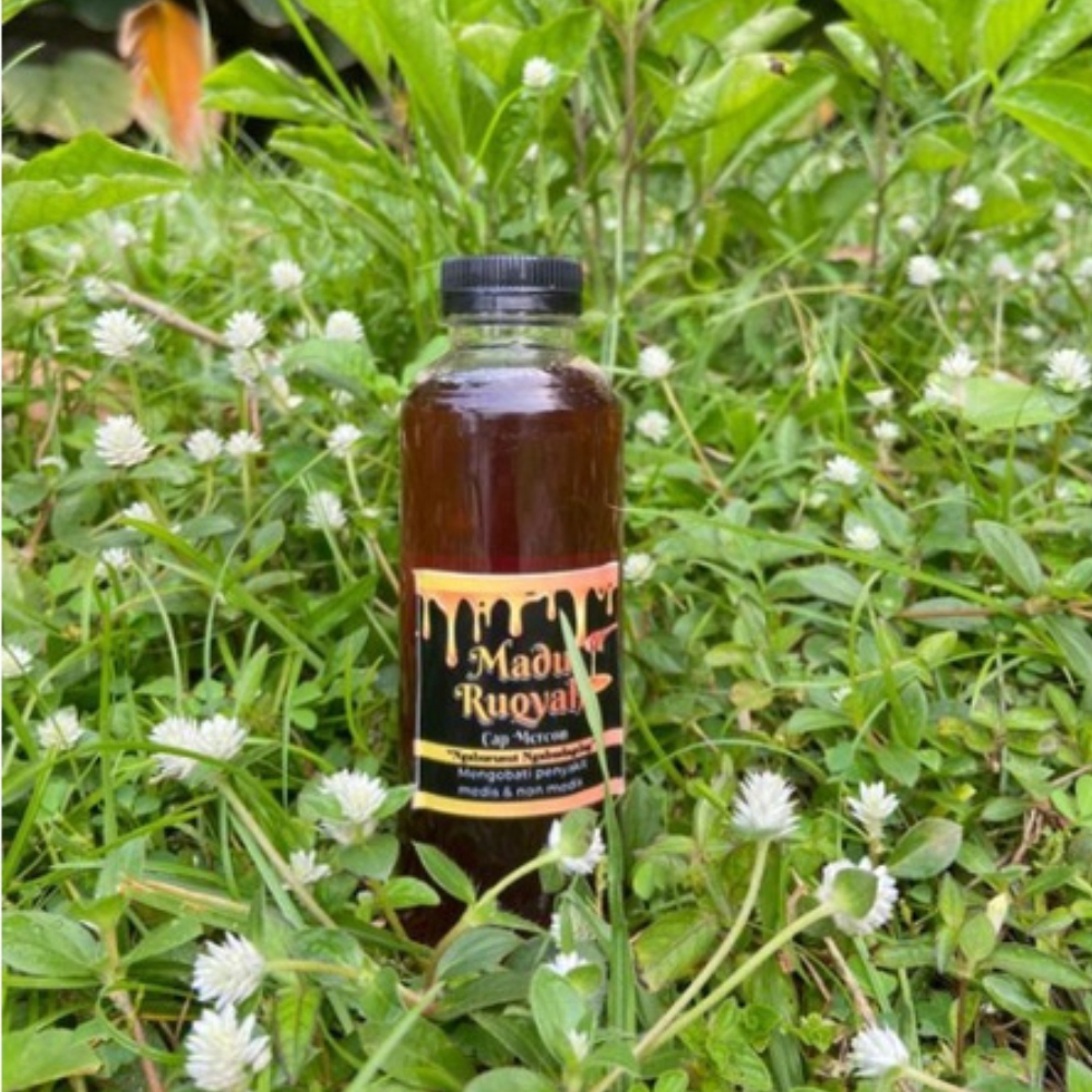 

Madu Ruqyah Ki Mercon Al Hikmah, 250 ml. original menyembuhkan penyakit medis ataupun non medis