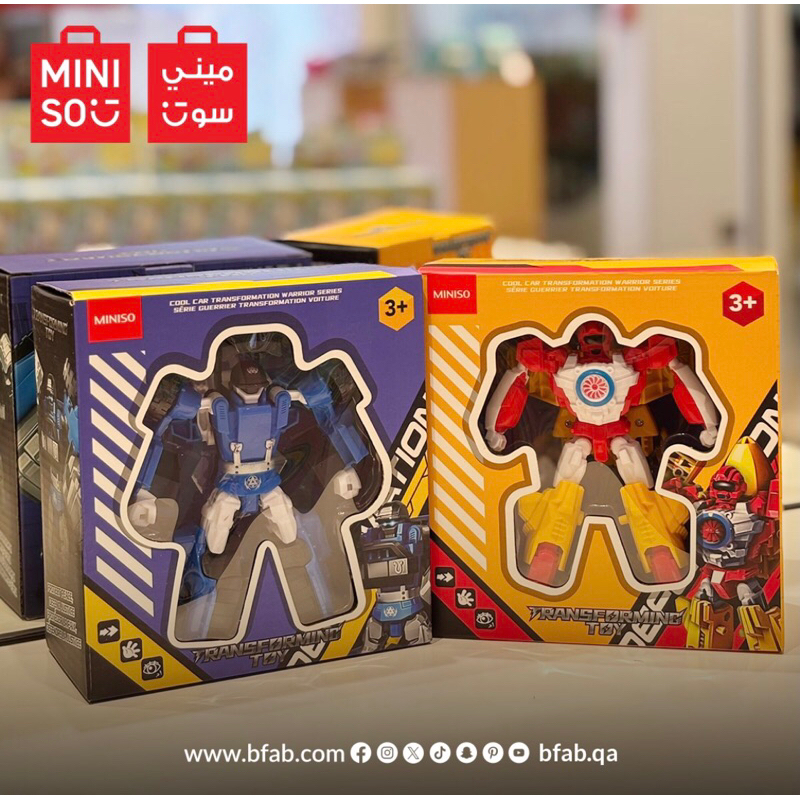 Miniso Cool Car transforming Toy / mainan anak mobil transformers