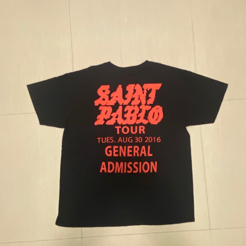 baju kaos kanye west saint pablo world tour t shirt by gildan