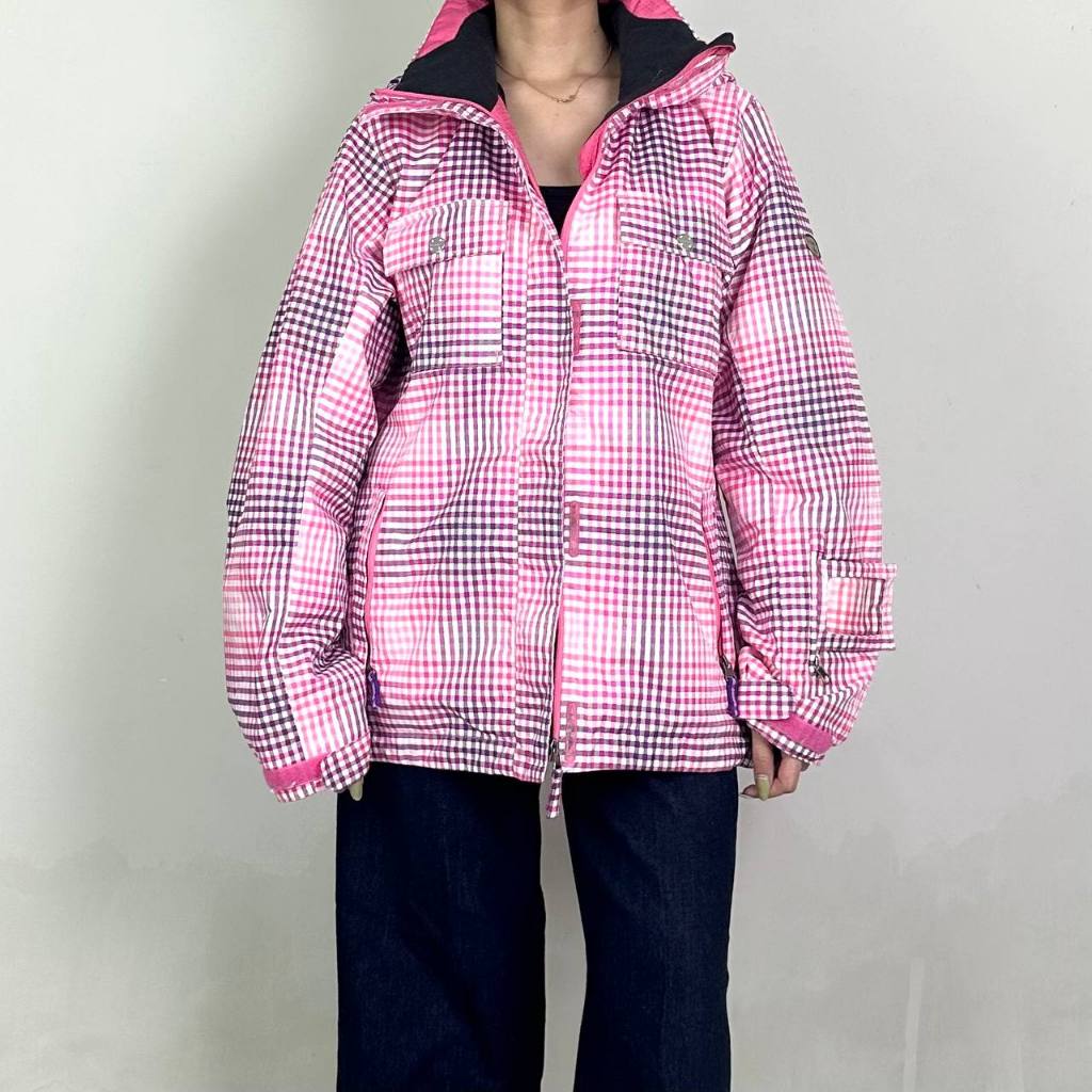 Jaket Gunung Wanita kissmark size L (seperti baru) anti air 050525K 100% original