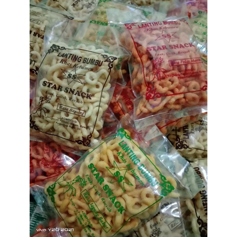 

lanting bumbu khas kebumen kemasan 1 pack isi 10 bungkus