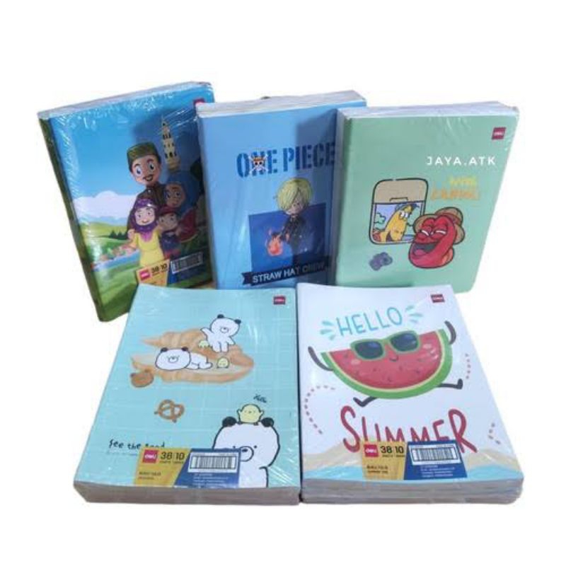 

BUKU TULIS SEKOLAH 38 LEMBAR A5 QUARTO