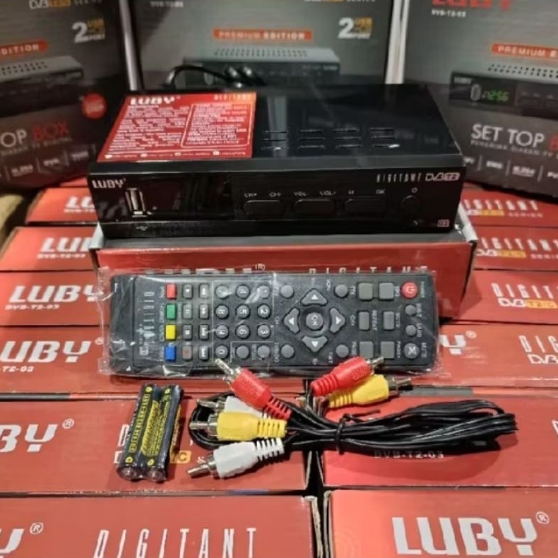 STB LUBY Set Top Box TV Digital DVB T2 - 02