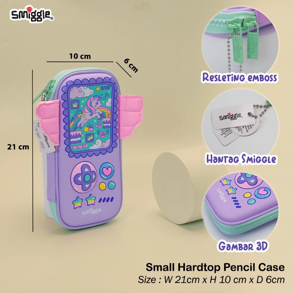 

RB SMIGGLE Wonderous hardtop pencil case small nimbul 3D 0983