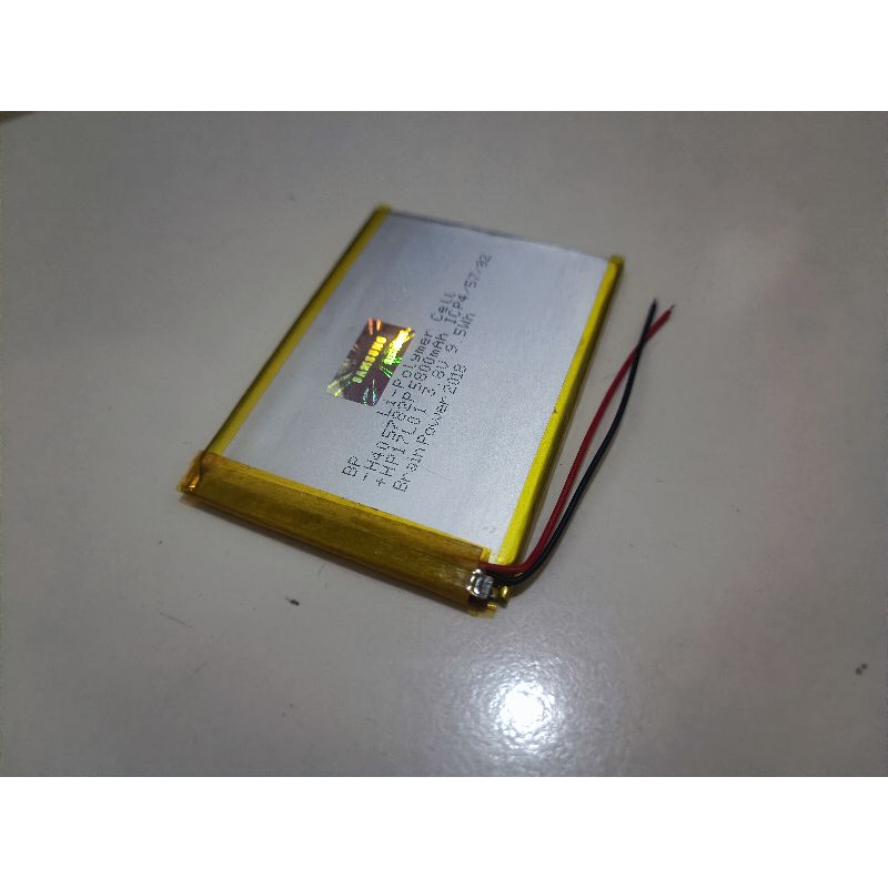 Baterai lithium polymer 3,7v 5000mah