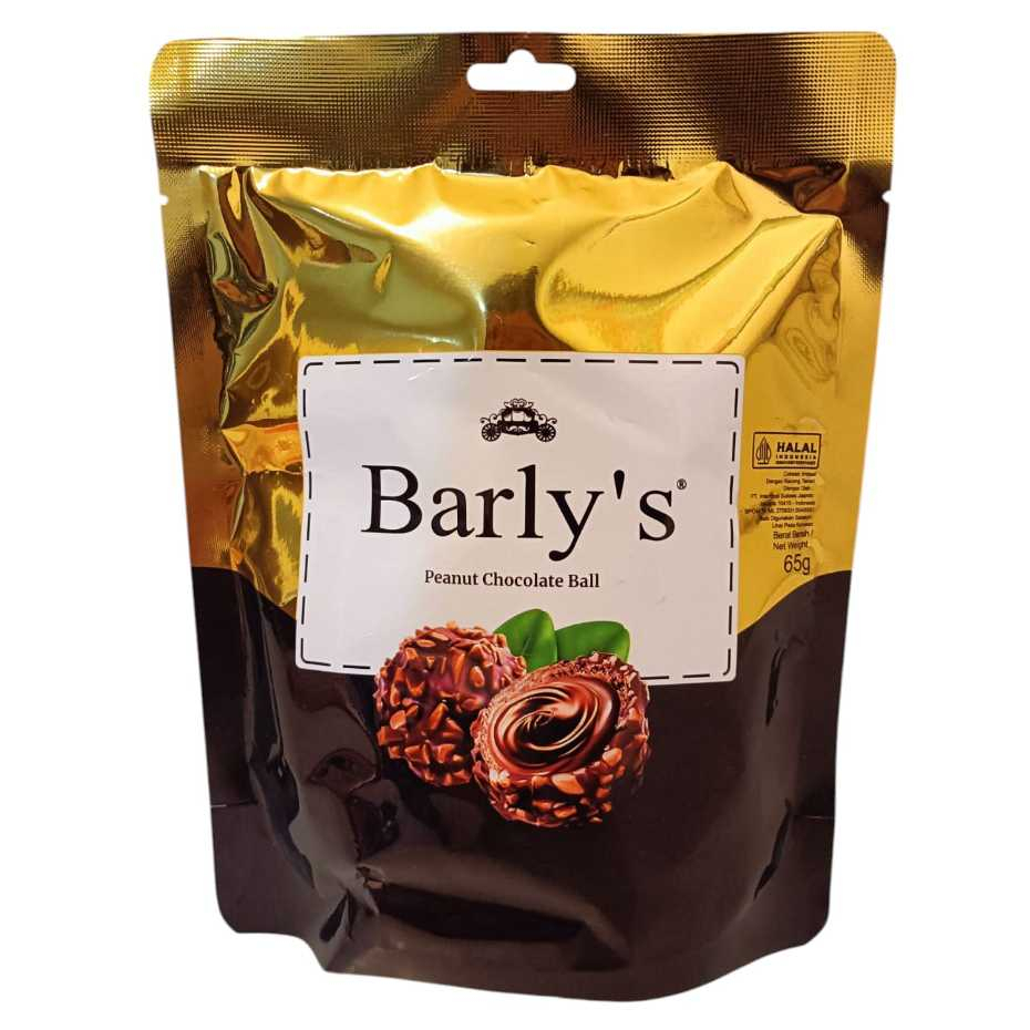 

BARLY'S Peanut Chocolate Ball 65g Cokelat Kacang