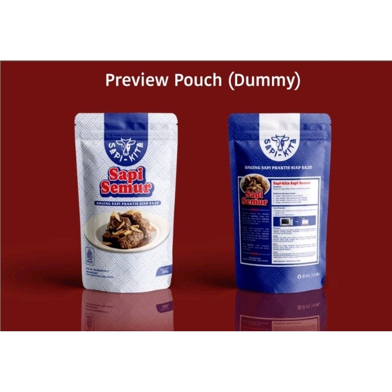 

Daging sapi rasa semur , ukuran 200 gr , siap saji