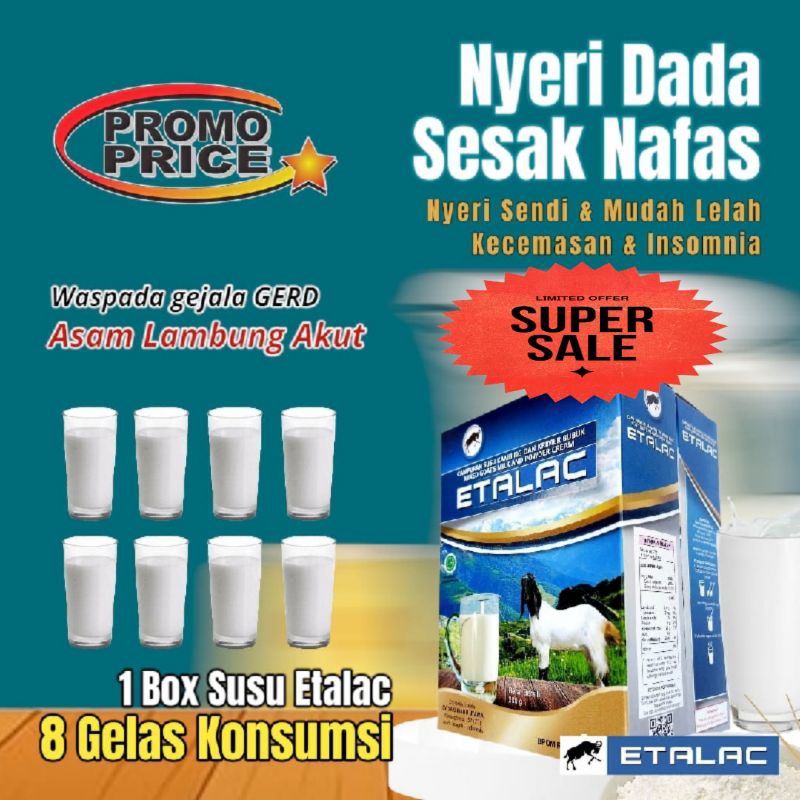 

Susu Kambing Etawa ETALAC Bubuk Original (PAKET 1 BOX)