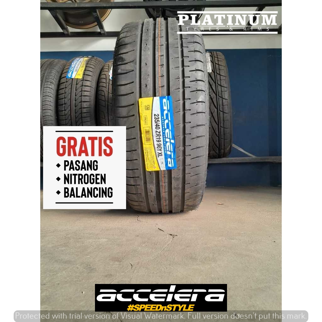 BAN MOBIL MERK ACCELERA PHI-R 235 40 RING 19 II 235 40 RING19