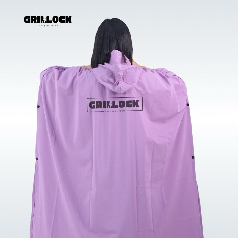 BEST SELLER JAS HUJAN PONCO JUMBO TEBAL KUAT RAINCOAT KELALAWAR PRIA WANITA PINK SAGE UNGU ORI