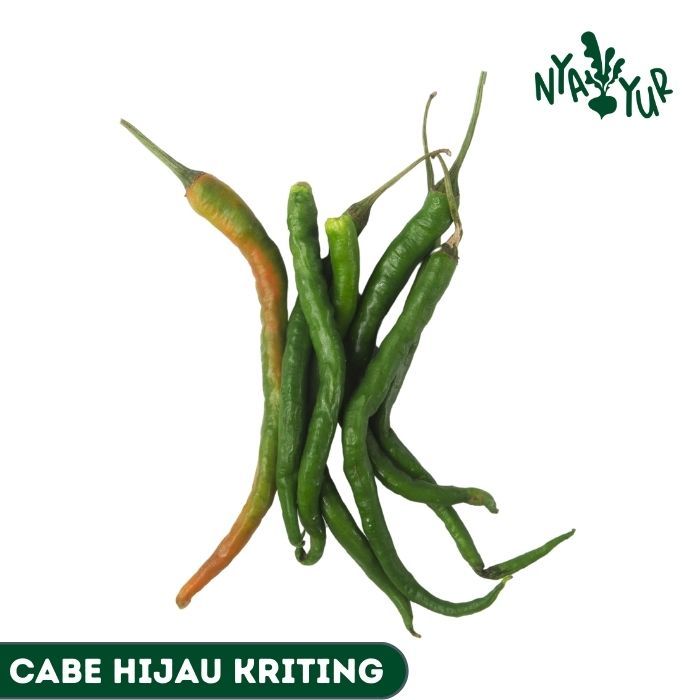 

INSTAN - Cabai Hijau Kriting Segar 100gr