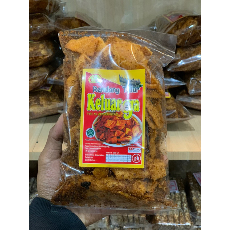 

Rendang Telur Crispy khas Padang