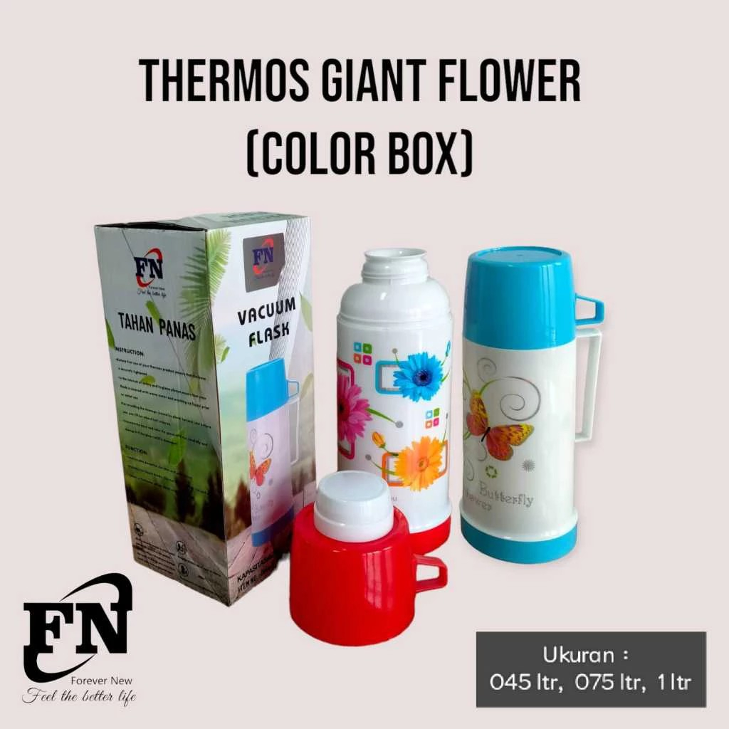 TERMOS GIANT/FN 0,45L/0,75L/1,0L termos air panas termos kecil vacuum air panas