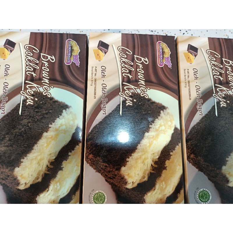 

Brownies Coklat Keju Golden France