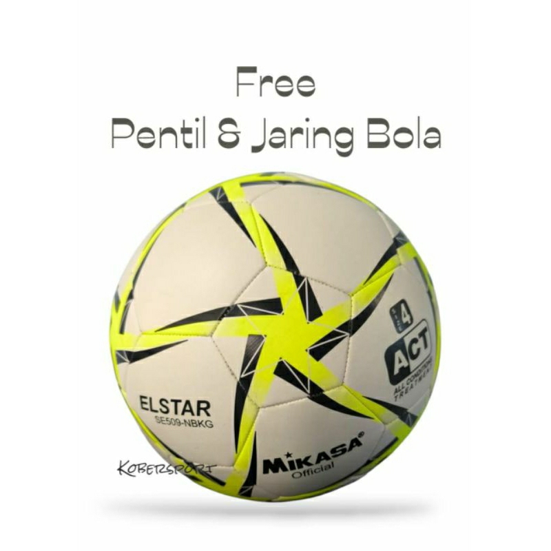 Bola futsal size 4 Mikasa grade ori