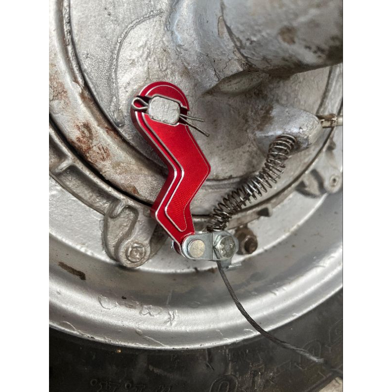 paha rem vespa depan/rem vespa/tuas rem vespa super, sprint, bajaj