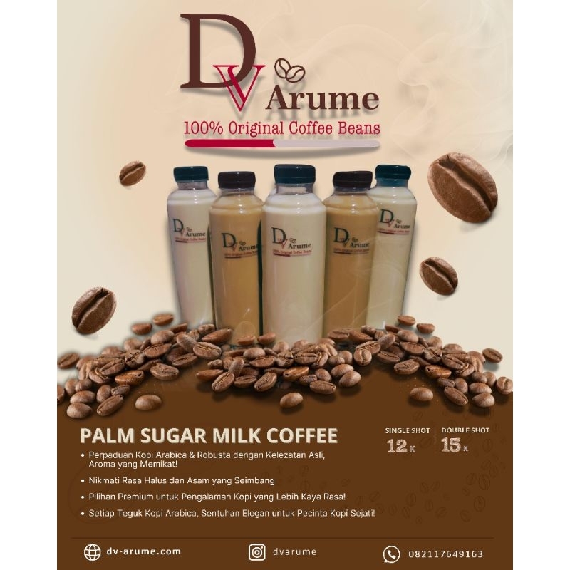 

Palm Sugar Milk Coffee