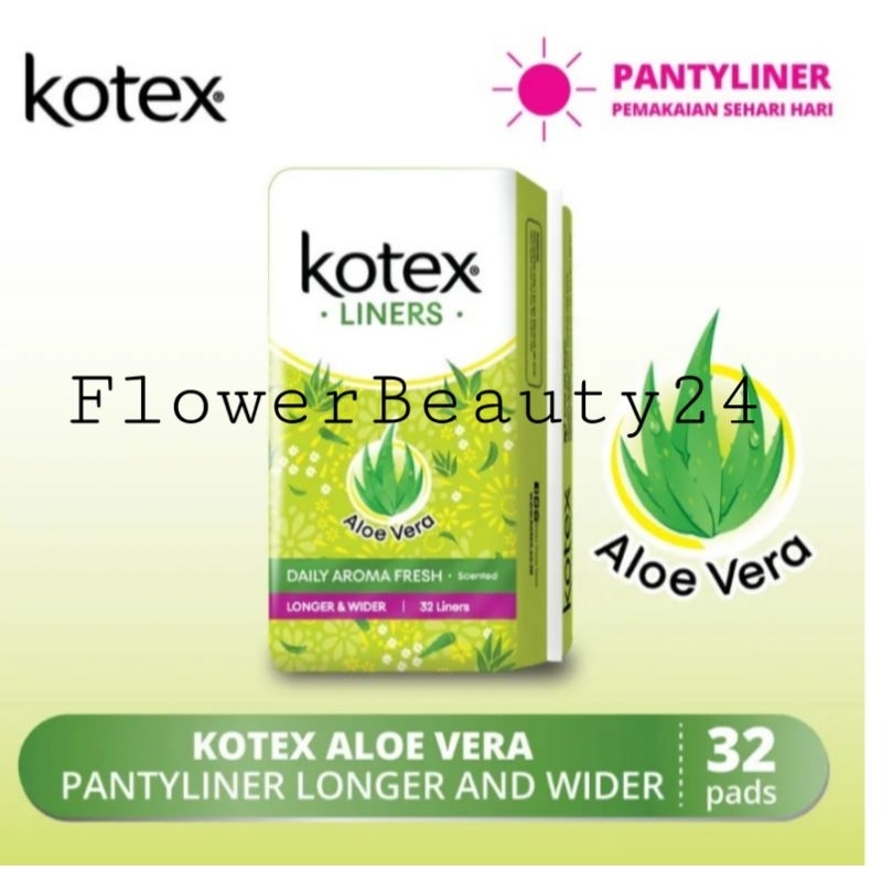 Kotex Liners Aloe Vera