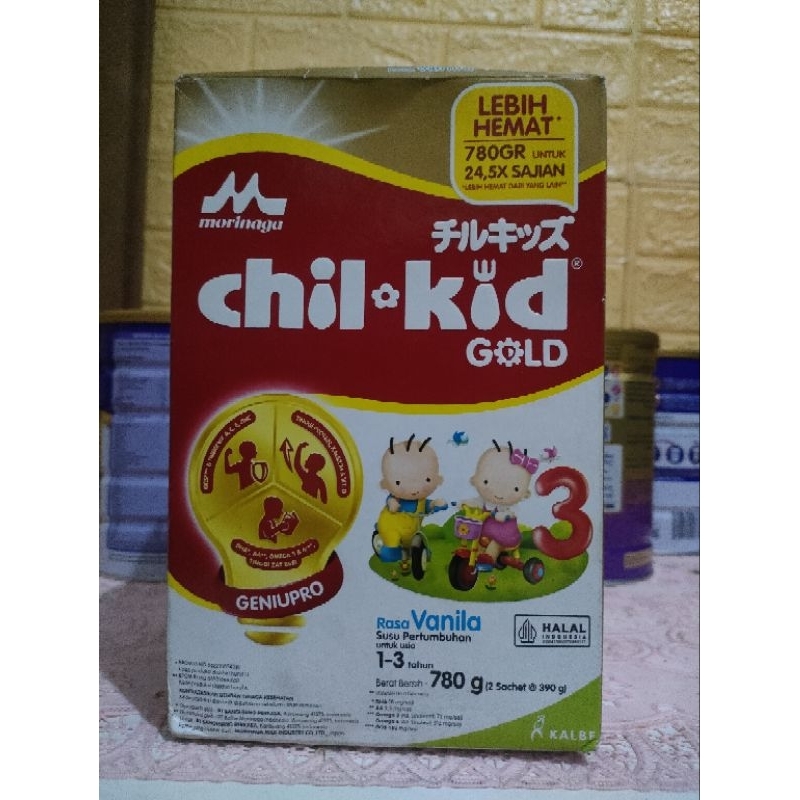 

Chil-Kid Gold 3 rasa vanila 780g (exp. 26 jun 2025)
