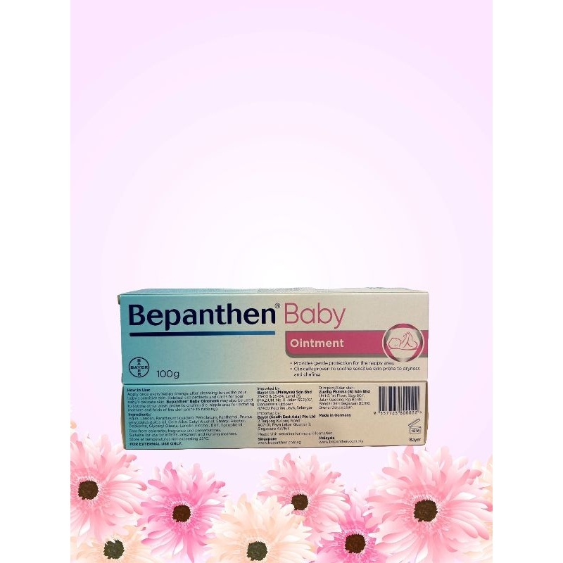 Bepanthen Ointment for Baby 100 Gram Baby Ointment