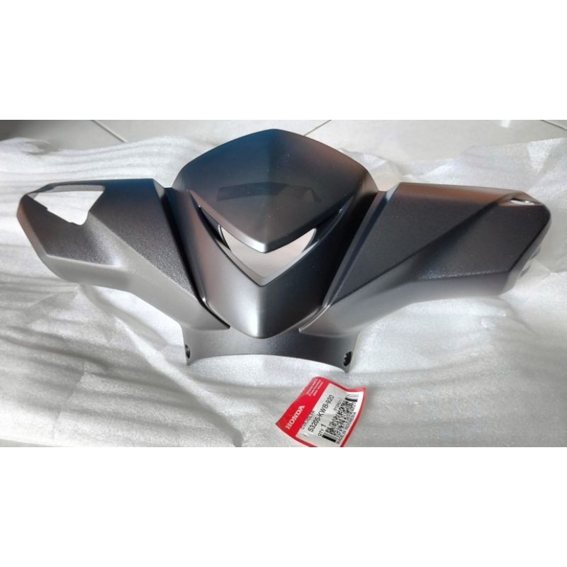 53205-KWB-920 COVER BATOK stang stir depan Honda Blade 110 lama warna hitam ORI AHM