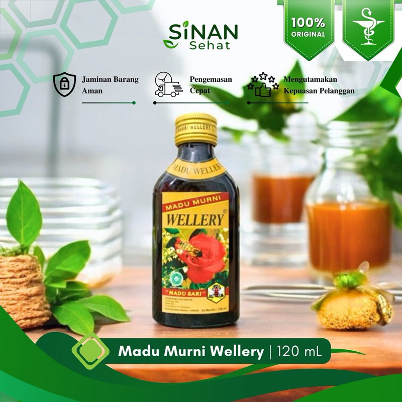 

Apotek Sinan Sehat | Madu Sari Madu Murni 100% Original | Madu Wellery Madu Sari