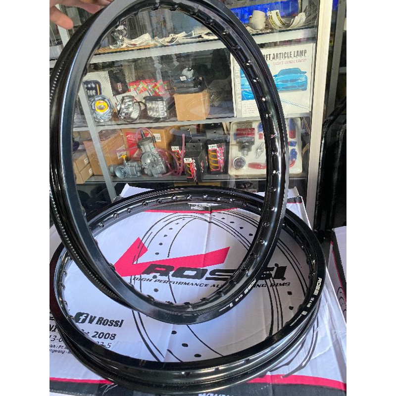Velg Ring 18 Hitam kilat 140/160