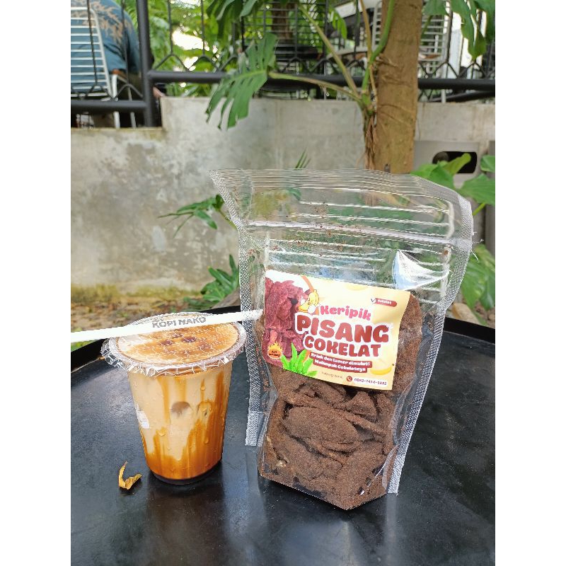 

500 gr Keripik Pisang Cokelat Asli Lampung