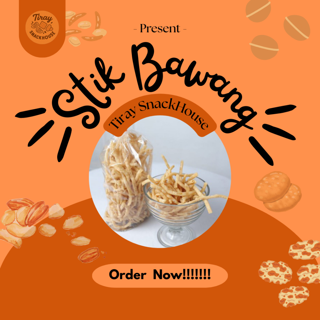 

[PROMOSI] Cemilan Stik Bawang 200 Gram | Bistik Bawang | Snack Ringan | Jajanan Murah Renyah Gurih | Harga Terjangkau | Varian Original dan Saus | Tradisional Homemade (Buatan Rumah) By Tiray SnackHouse