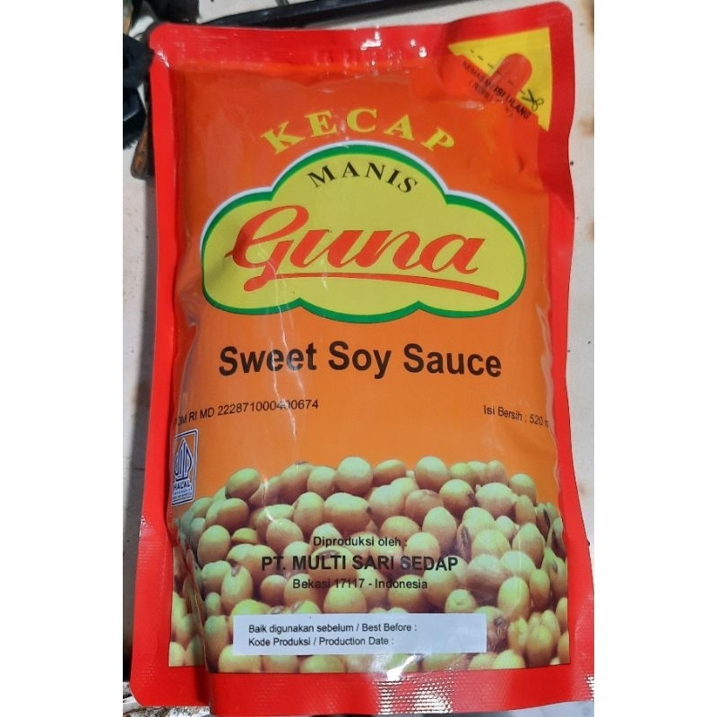 

Kecap Manis Guna Termurah 520ml