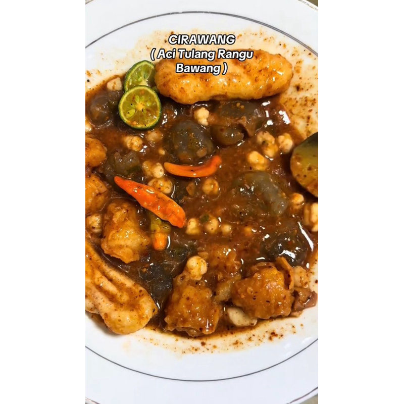 

5BKS CIRAWANG BASO ACI TULANG RANGU (ACI TULANG RANGU BAWANG) homemade pedas rempah chilioil