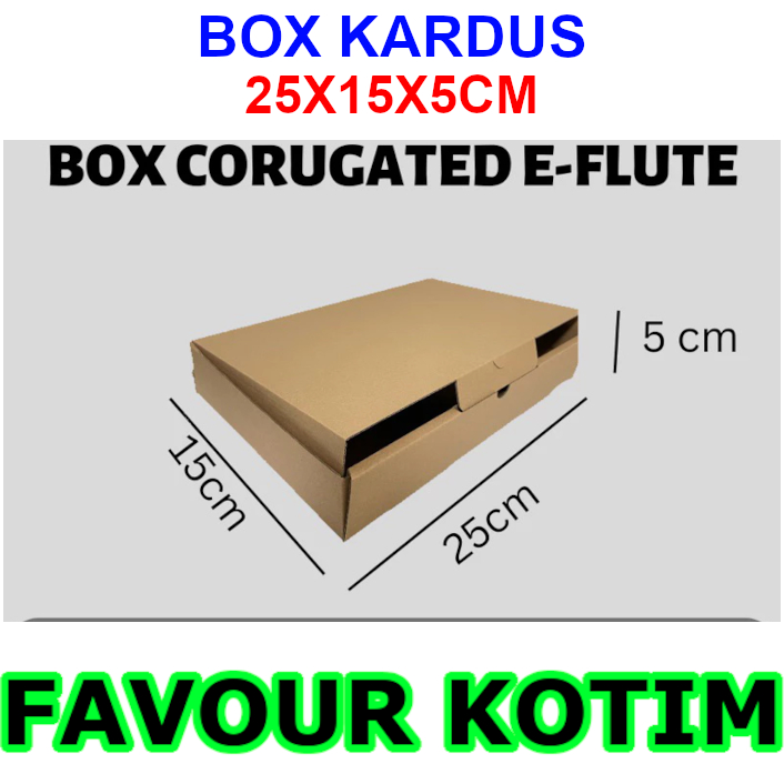 

KARDUS 25 X 15 X 5 CM DIE CUT MIN ORDER 5 PCS BOX 25X15X5CM STB ANDROID FVKOTIM