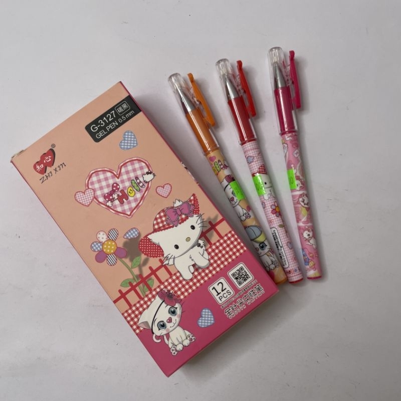 

Pulpen zhi xin mini gel 0.5mm hitam G-3127 satuan