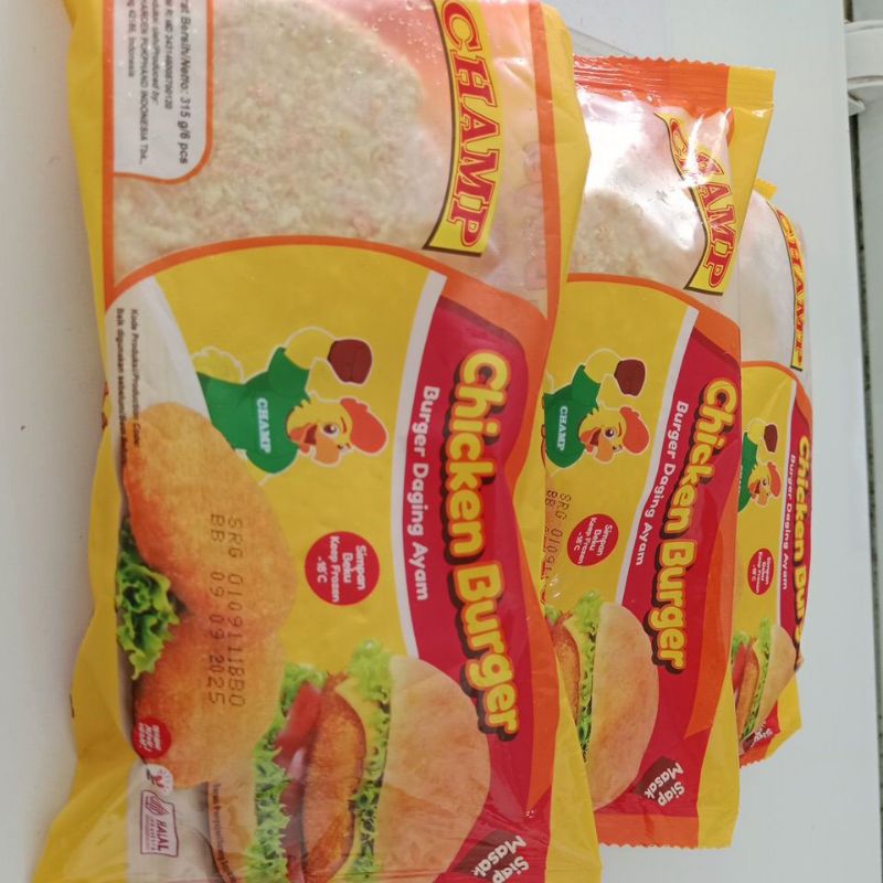 

CHICKEN BURGER CHAMP