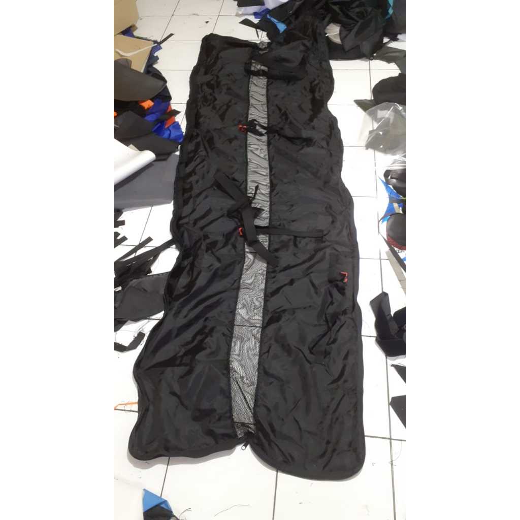 long pack parasut paralayang paramotor Tandem