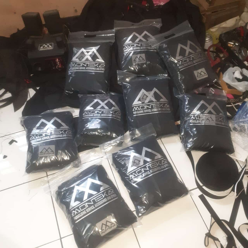 long pack parasut paralayang paramotor solo fasi
