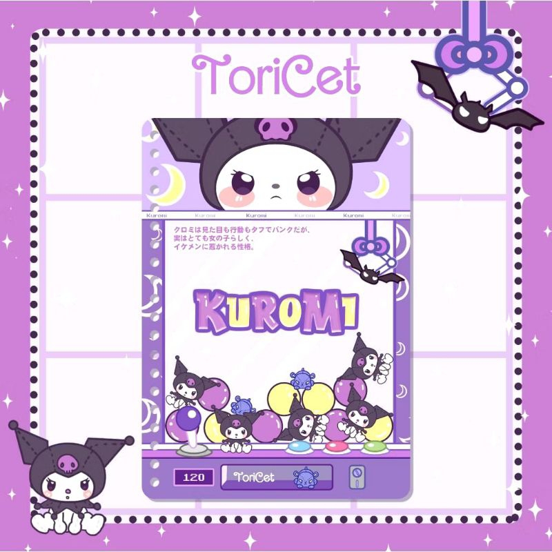 

Loose Leaf / Kertas Binder A5 Toricet Game - 012 Kuromi