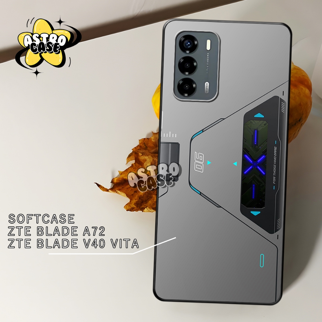 Case V40 Vita - Cassing ZTE Blade V40 Vita / ZTE Blade A72 New Motif Gaming - Softcase Motif Keren Z