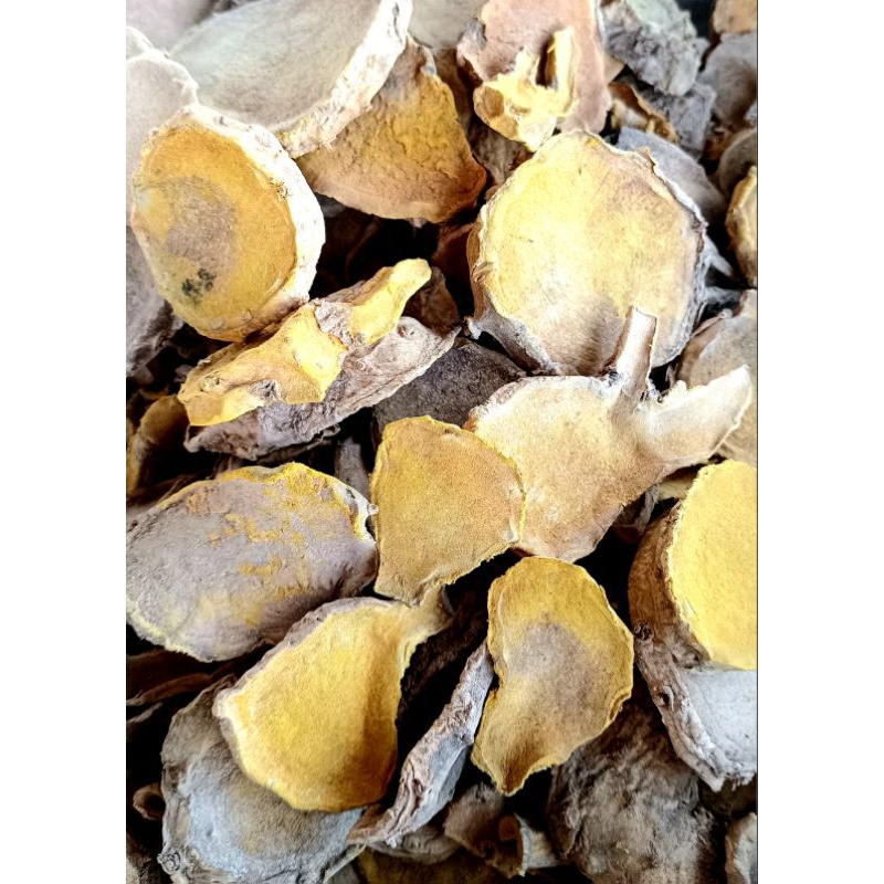

REMPAH TEMULAWAK KERING GRADE A (BERSIH DAN BEBAS JAMUR ) KEMASAN 500 GRAM
