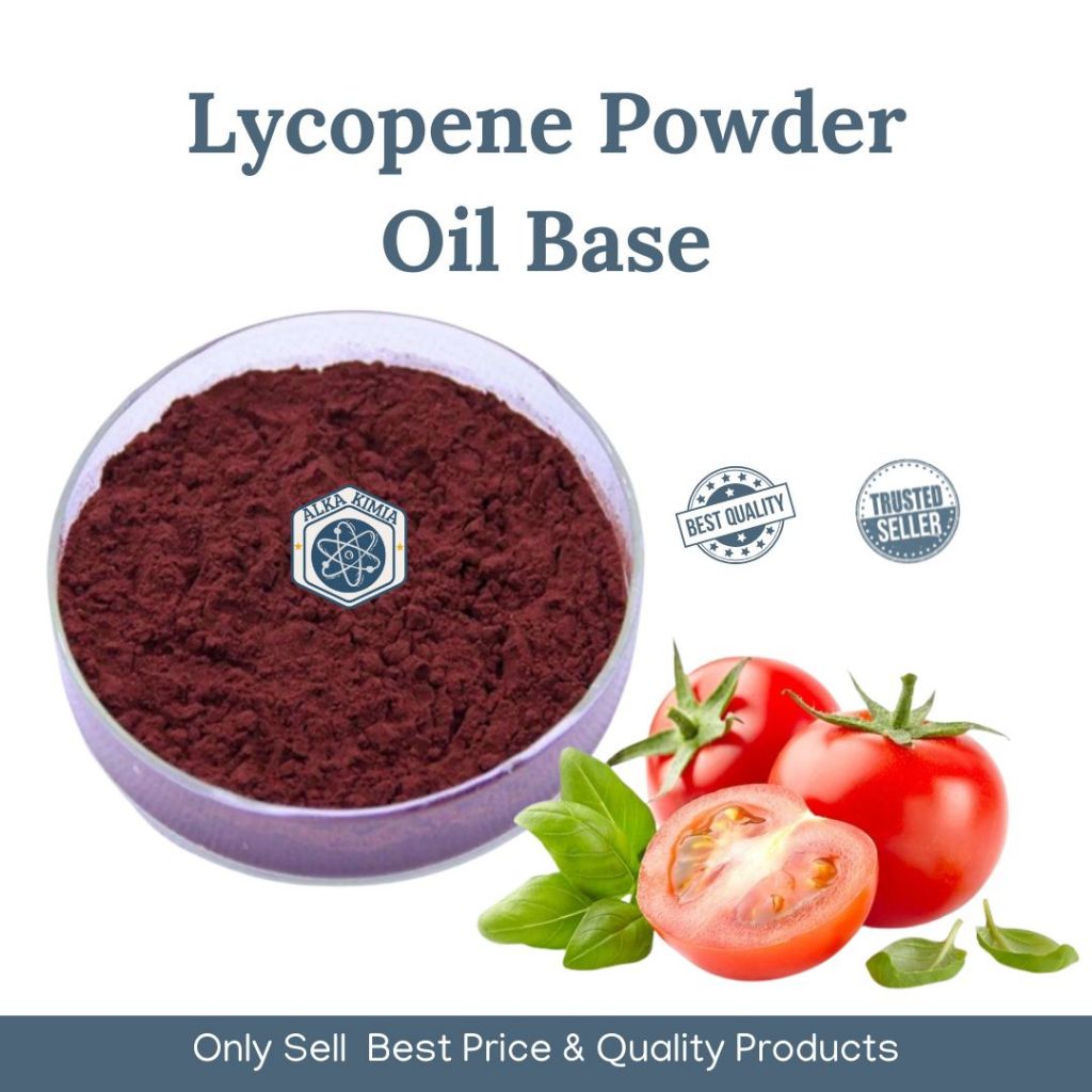 

Lycopene Powder Oil Base 10gr / Bubuk Likopen Antioksidan Food Grade / Likopen Campuran Suplemen Murni