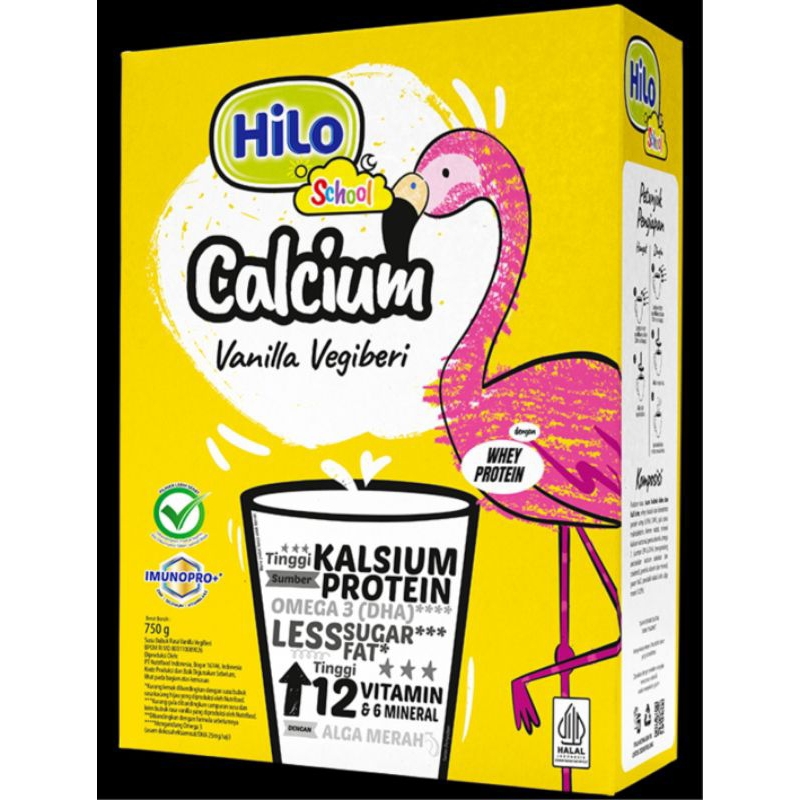 

HiLo School Vanilla Vegiberi 750 gram - Susu Tinggi Kalsium Lebih Rendah Lemak