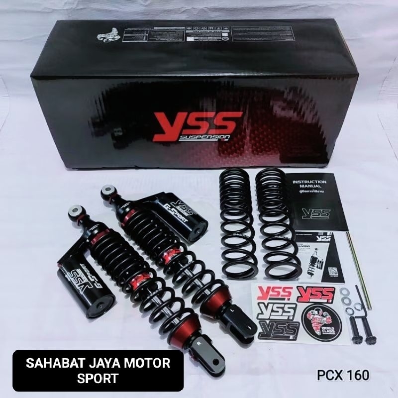 Shock Tabung YSS G-SPORT Black Series PCX 160 360MM
