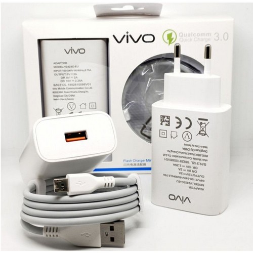 CHARGER VIVO ORIGINAL FAST CHARGING 3A / CHARGER VIVO  MICRO TYPE C USB