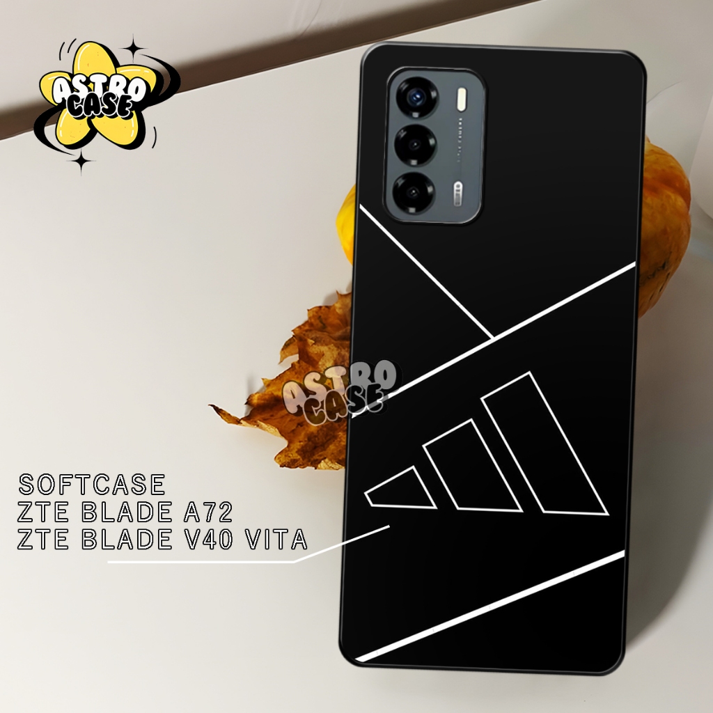 Case V40 Vita - Cassing ZTE Blade V40 Vita / ZTE Blade A72 New Motif Adidaas - Softcase Motif Keren 