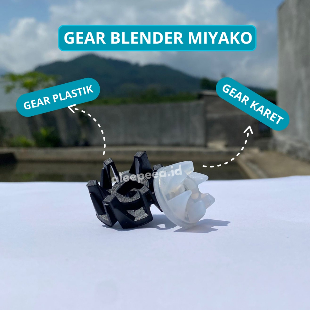 Gear blender Miyako - Gear Kopel Karet Miyako - Gear Blender National - Gigi Blender Miyako