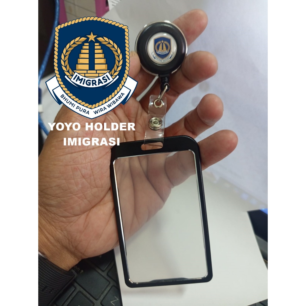 

Yoyo Holder Idcard Pegawai IMIGRASI Logo RESMI TERBARU Stiker TIMBUL