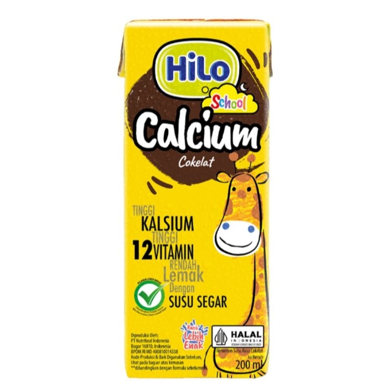 

HiLo UHT Susu Cair Chocolate 200 ml